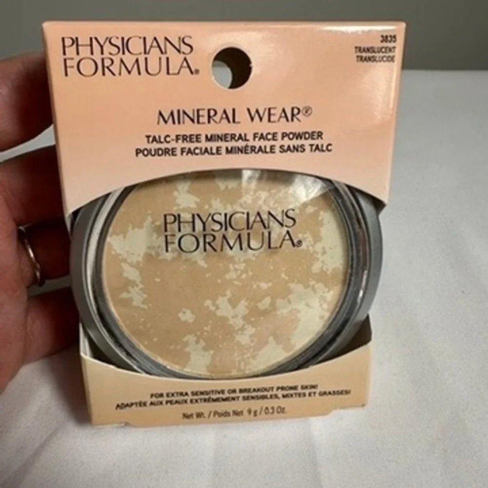 Physicians Formula Mineral Wear Talc Free Mineral Face Powder Translucent Makeup